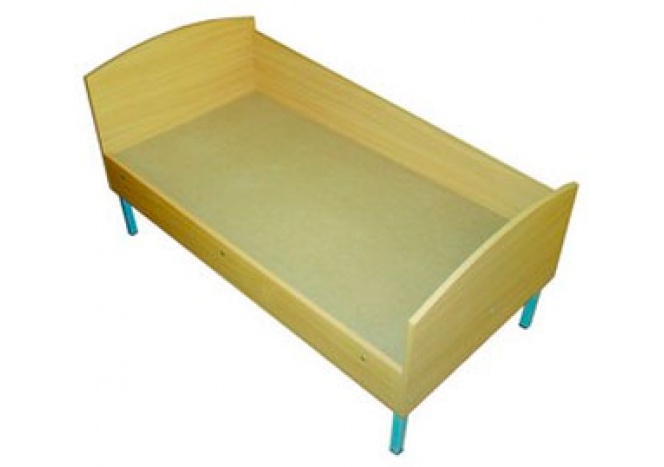 Кровать на металлокаркасе с бортиком 