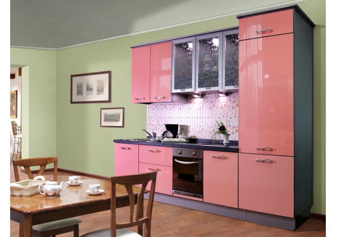 Кухонный гарнитур Жасмина «Фламинго».